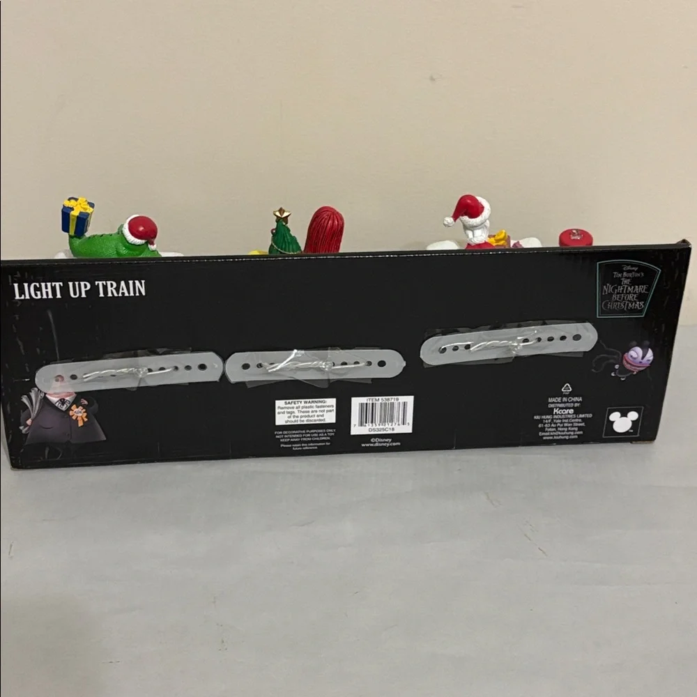 The Nightmare Before Christmas Light-Up Sandy Claws Train New Tim Burtons Disney